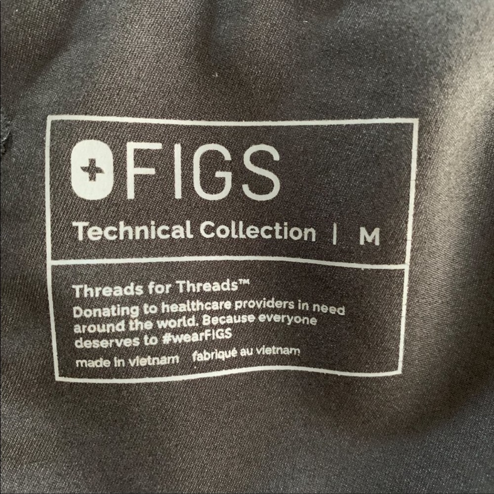 Figs Black scrub pants - Picture 7 of 7